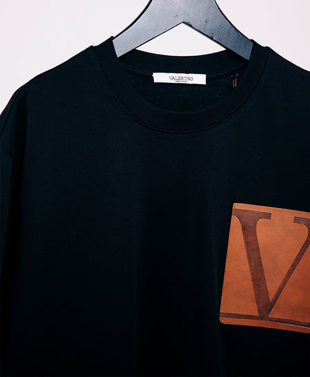 Valentino Printed Men's Tshirt (Black, M) - ANIBEY
