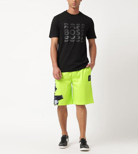Black Regular Fit T-Shirt (Black, M) - ANIBEY