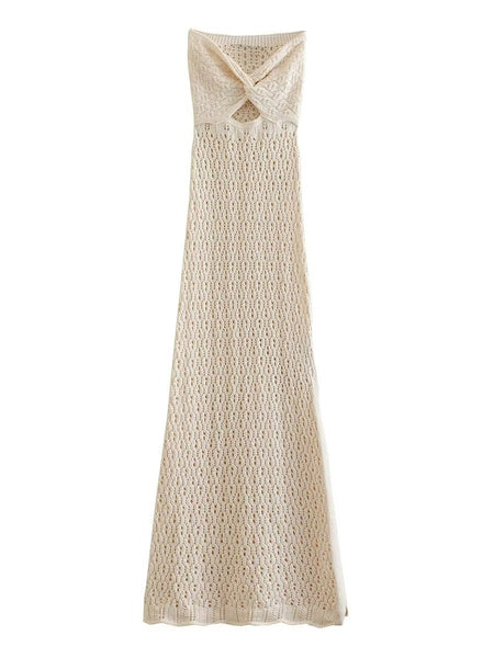 New Knitted Elastic Hip Hot Girl Dress - ANIBEY