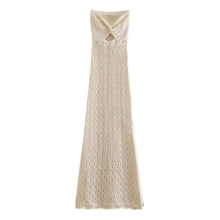 New Knitted Elastic Hip Hot Girl Dress - ANIBEY