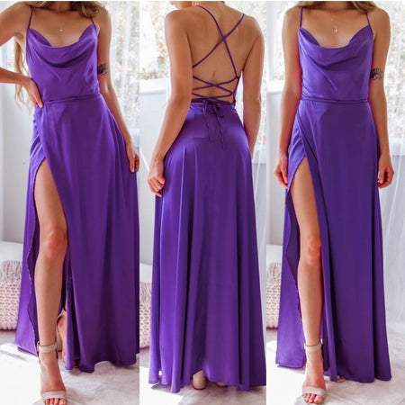 New Sexy Slimming Slim Fit Backless Waist-tight Dress - ANIBEY
