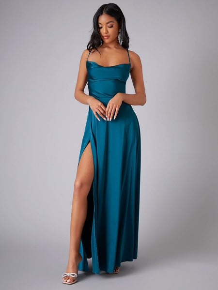 New Sexy Slimming Slim Fit Backless Waist-tight Dress - ANIBEY