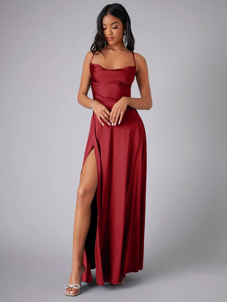 New Sexy Slimming Slim Fit Backless Waist-tight Dress - ANIBEY