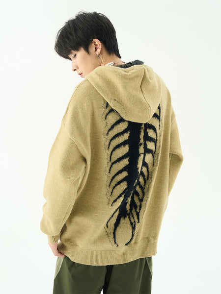Solid Color Hooded Sweatshirts for Men - ANIBEY