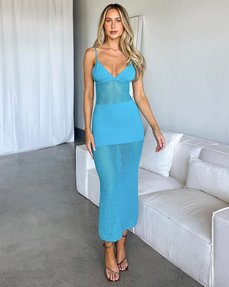European And American Sexy Women's Sling Stitched Backless Dress - ANIBEY