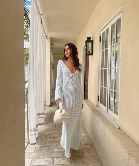 New Beach Dress Women's Solid Color - ANIBEY
