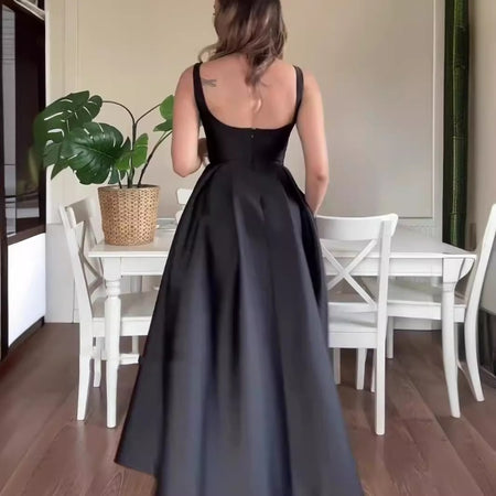 Summer New Backless Spaghetti Straps Dress - ANIBEY