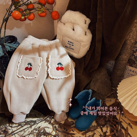 Double-sided Velvet Pants Winter New Western Style - ANIBEY