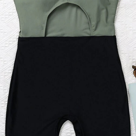 Women's Hollow Siamese Swimsuit Bikini - ANIBEY