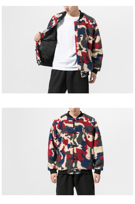 Men's Warm Fleece Pullover Burekai Jacket - ANIBEY