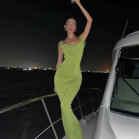 Women's Fashion Personalized Fishtail Dress - ANIBEY