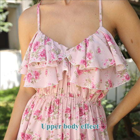 Women's Fashion Simple Printed Dresses - ANIBEY