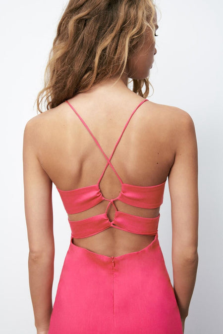 Women''s Summer New Split Design Dress - ANIBEY