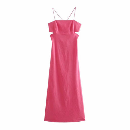 Women''s Summer New Split Design Dress - ANIBEY