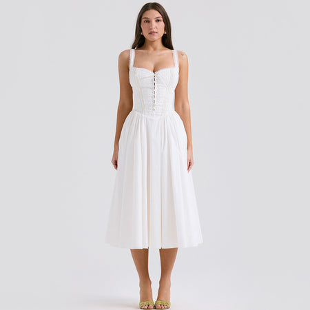 Women's Fashion Lace Sling French Dress - ANIBEY