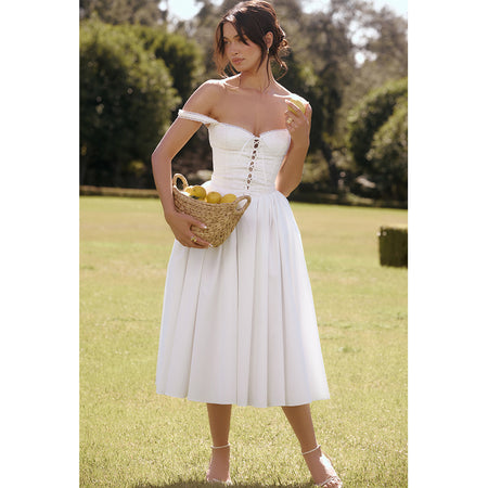 Women's Fashion Lace Sling French Dress - ANIBEY