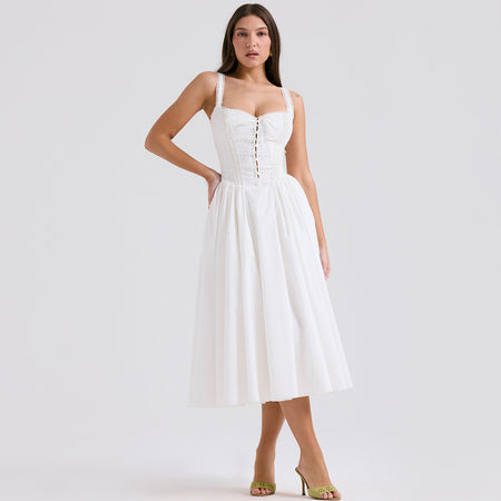 Women's Fashion Lace Sling French Dress - ANIBEY