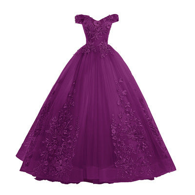 The Host's Vocal Music Art Test Solo Puff Skirt Long - ANIBEY
