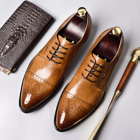 Men's Classy Formal Business Oxford Shoes - ANIBEY