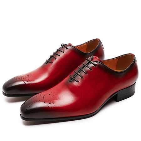 Classic Oxford Handmade Formal Shoes for Men - ANIBEY