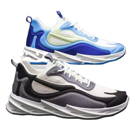 Casual Leisure Laced-up Sports Running Shoes - ANIBEY