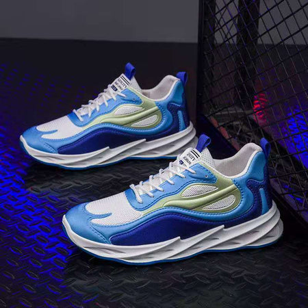 Casual Leisure Laced-up Sports Running Shoes - ANIBEY