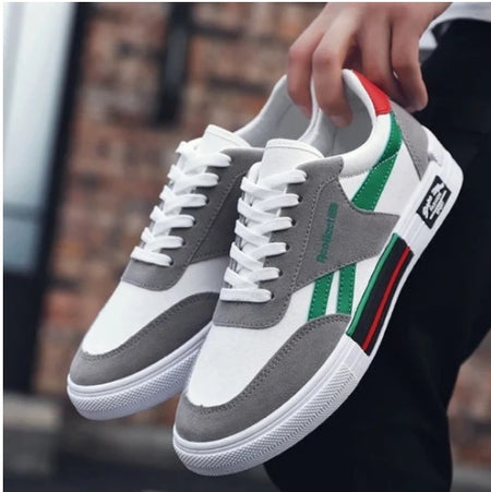 Slip Shoes Breathable Sports Single Shoes Men's Fashion Shoes Canvas Shoes - ANIBEY