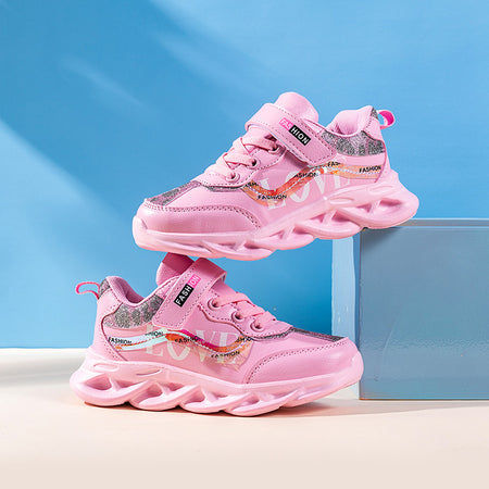 Korean Style Trendy Shoes Girls Girls Shoes Children's Sports Shoes - ANIBEY