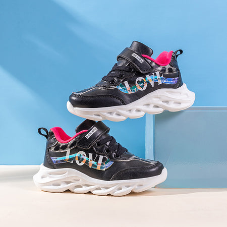Korean Style Trendy Shoes Girls Girls Shoes Children's Sports Shoes - ANIBEY