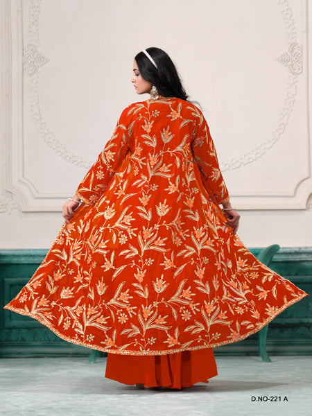 SIYA LIFESTYLE Embroidered Semi Stitched Lehenga Choli - - ANIBEY
