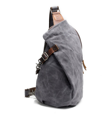 Waterproof Batik Backpack Vintage Chest Bag - ANIBEY