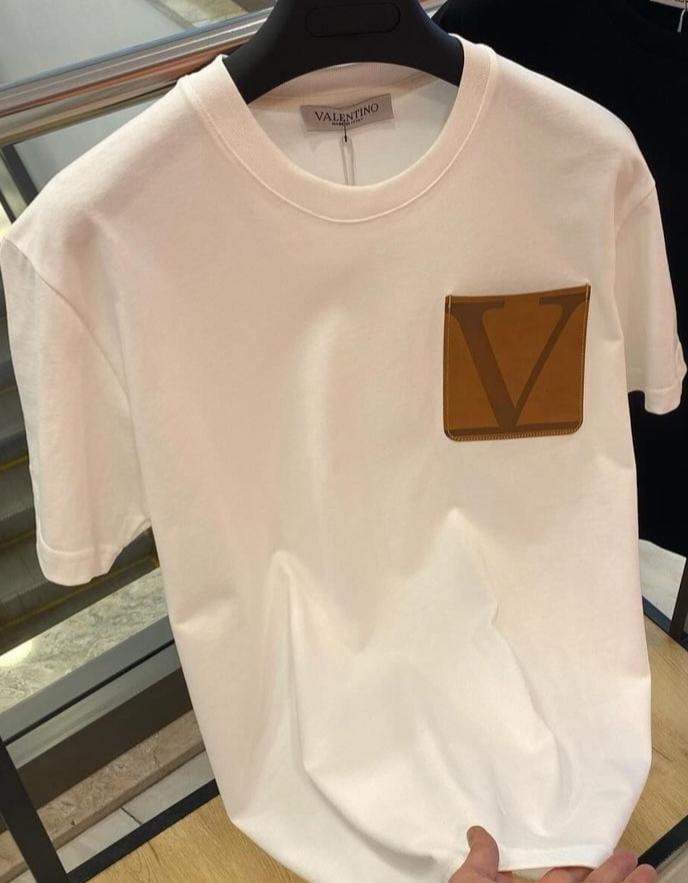 Regular Fit T-Shirt (White, L) - ANIBEY