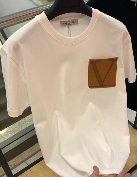 Regular Fit T-Shirt (White, L) - ANIBEY