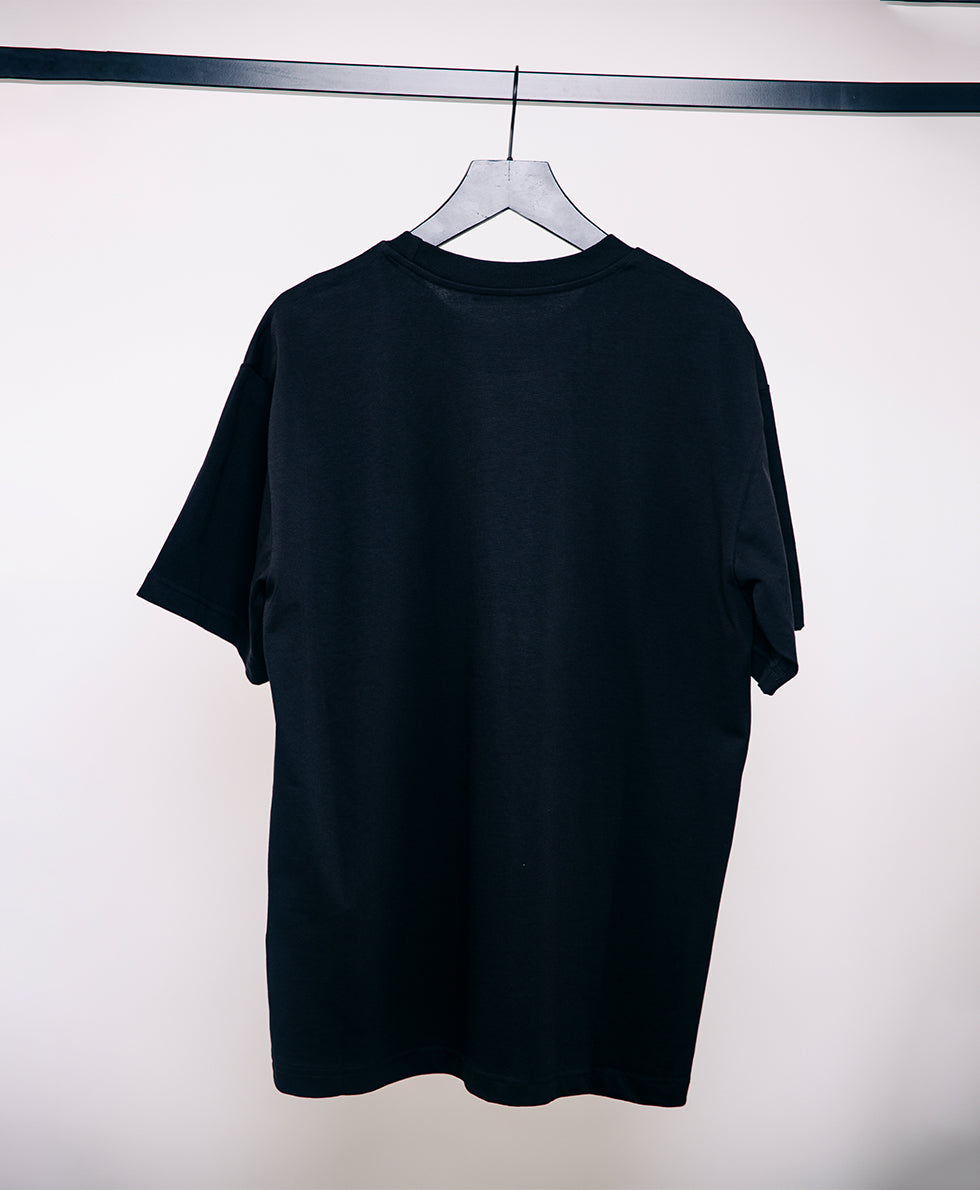 Valentino Printed Men's Tshirt (Black, M) - ANIBEY