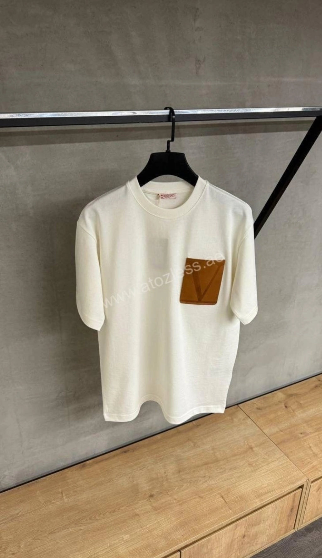 Valentino Printed Men's Tshirt (White, M) - ANIBEY