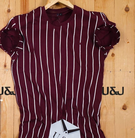 Men's Printed Trending T-Shirts (Brown, S) - ANIBEY
