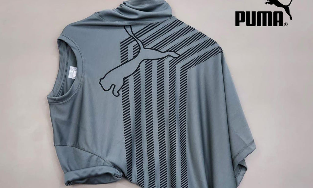 Men's Puma Trending T-Shirts (Grey, S) - ANIBEY