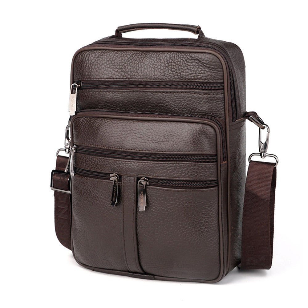 Leather cross-body bag - ANIBEY