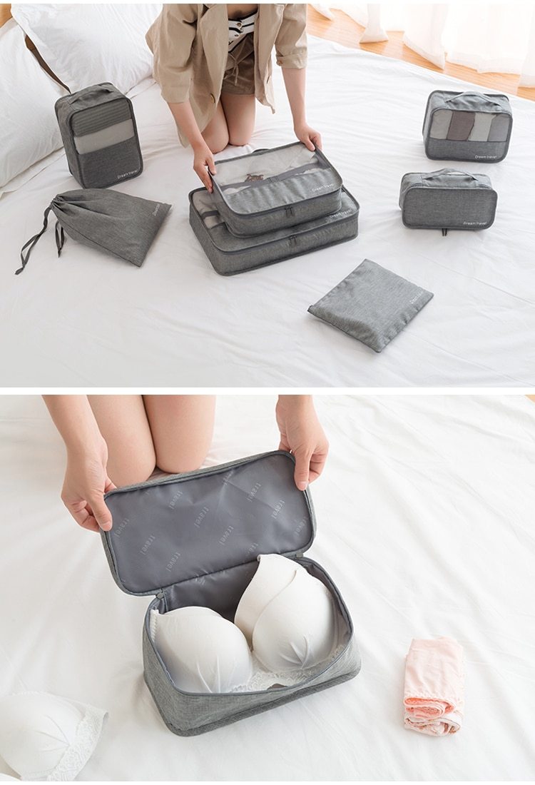 Waterproof Travel Tote Bag Set of 7 - ANIBEY
