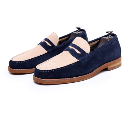 Retro Loafers Genuine Leather Handmade Leisure - ANIBEY