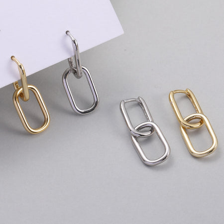 Women's Design Cold Metal Wind Ear Buckle Earrings - ANIBEY