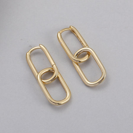 Women's Design Cold Metal Wind Ear Buckle Earrings - ANIBEY
