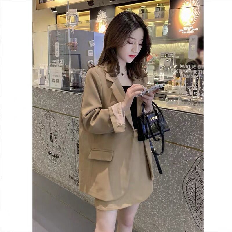 Two-piece Suit Of New Small Fragrant Short Skirt - ANIBEY