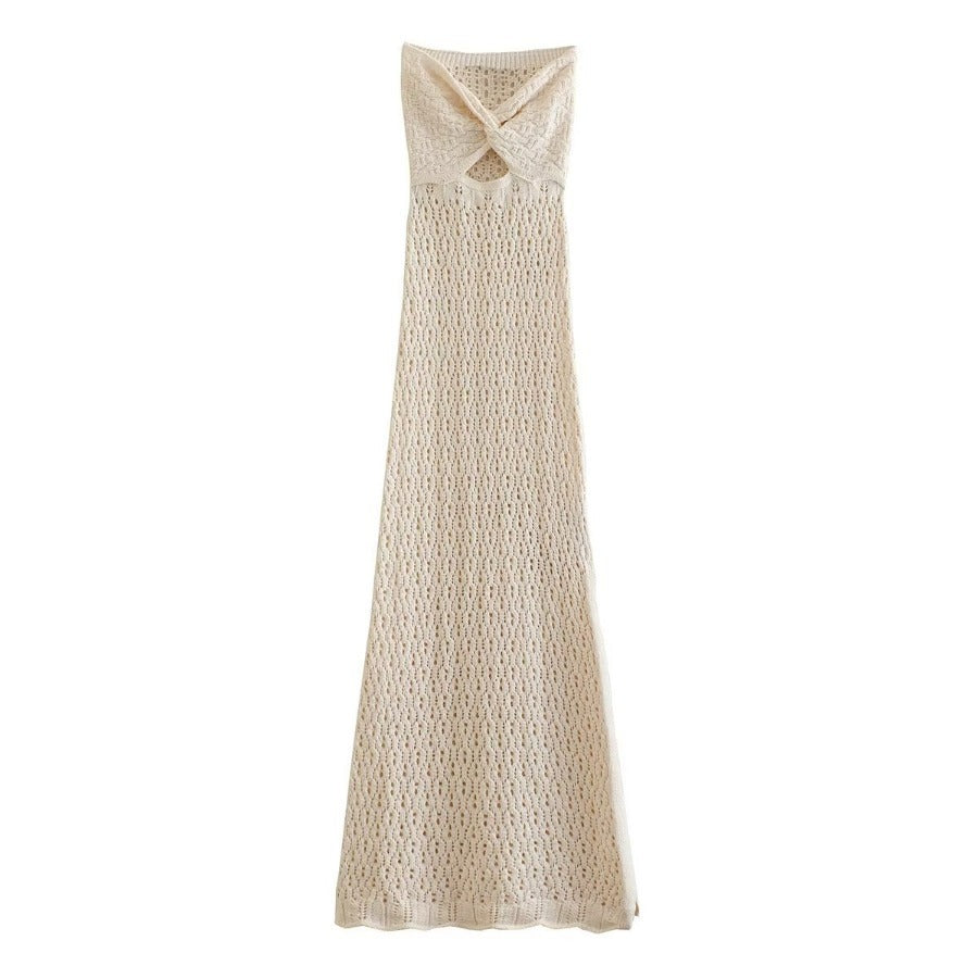 New Knitted Elastic Hip Hot Girl Dress - ANIBEY