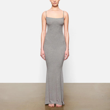 Skims Suspender Long Fishtail Skirt Sexy Dress - ANIBEY