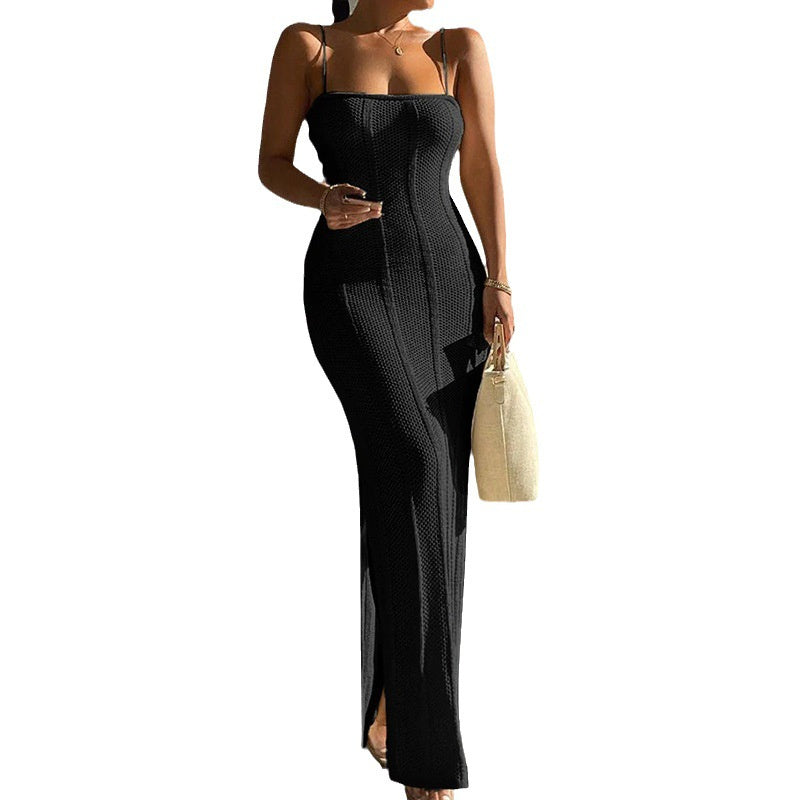 Women's Fashionable Knitted Dress Sweater - ANIBEY