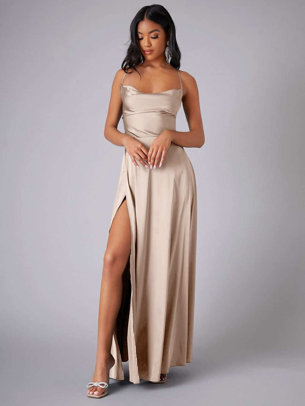 New Sexy Slimming Slim Fit Backless Waist-tight Dress - ANIBEY