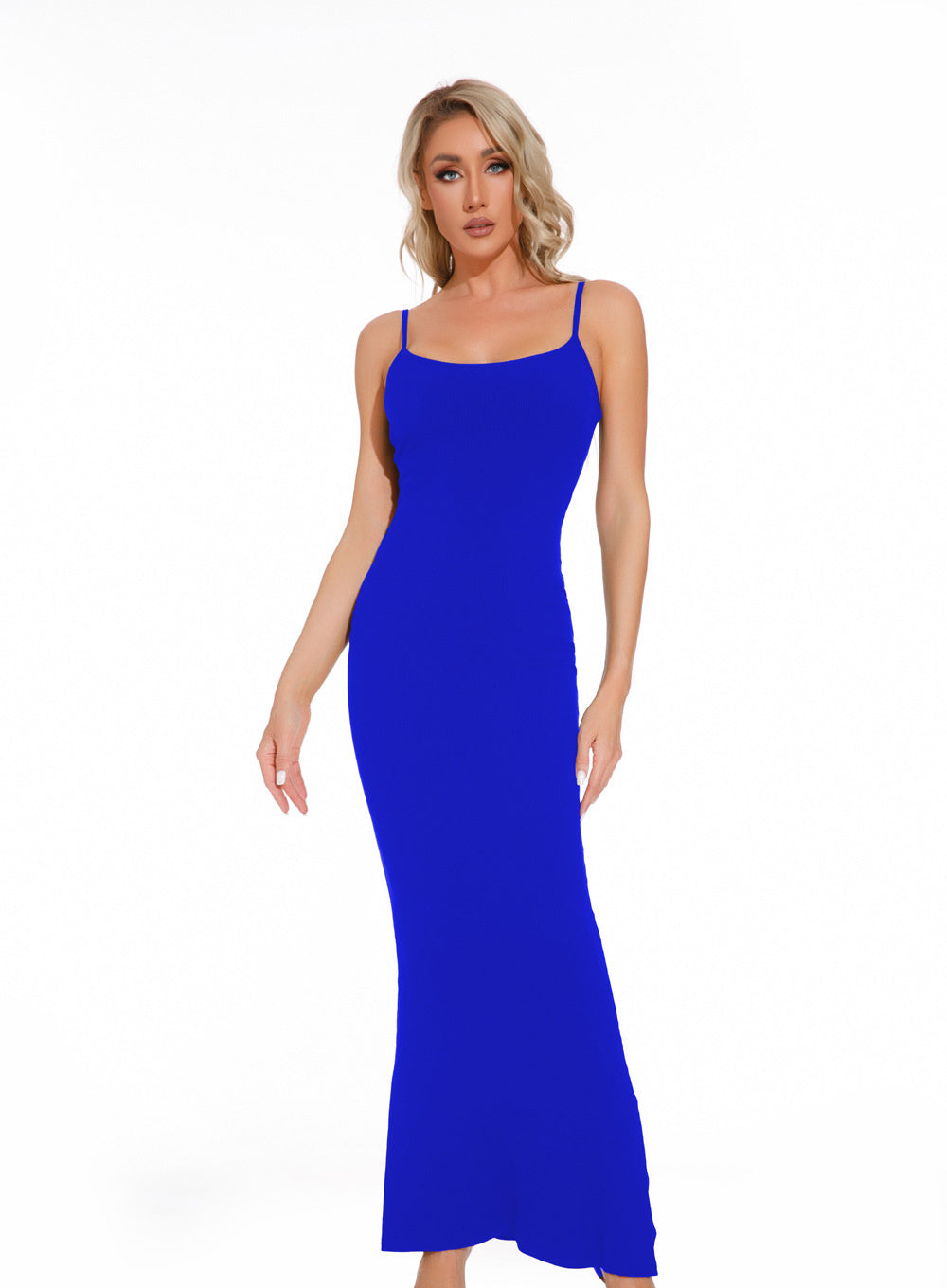 Women's Shapewear Dress Jumpsuit Tummy Tuck Lift Corset Open Crotch Suspender Tight Long Skirt Chest Pad Bodysuit Dress - ANIBEY