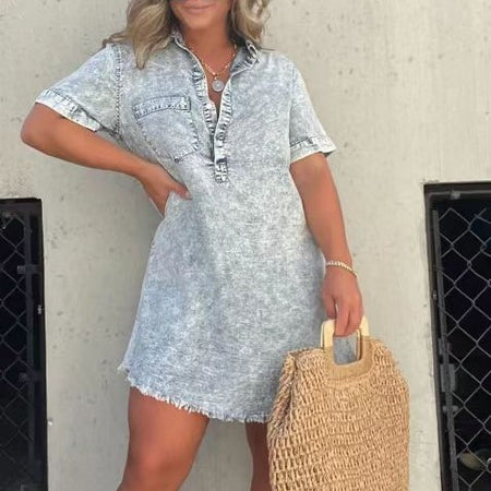 Women's Casual And Comfortable Dress - ANIBEY