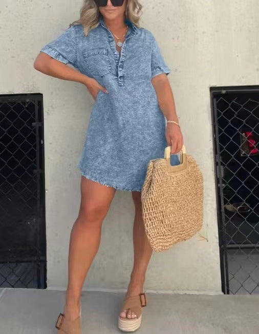 Women's Casual And Comfortable Dress - ANIBEY